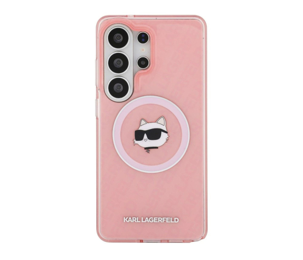 Karl Lagerfeld Etui Repeated Choupette MagSafe do Galaxy S26 Ultra różowy - 1522732 - zdjęcie 2